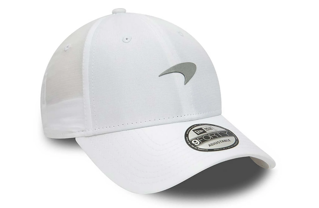 McLaren Racing New Era 9Forty Lifestyle Adjustable Cap - White
