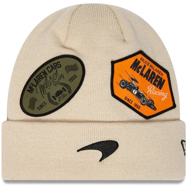 McLaren F1 New Era Patch Classic Cuffe Beanie